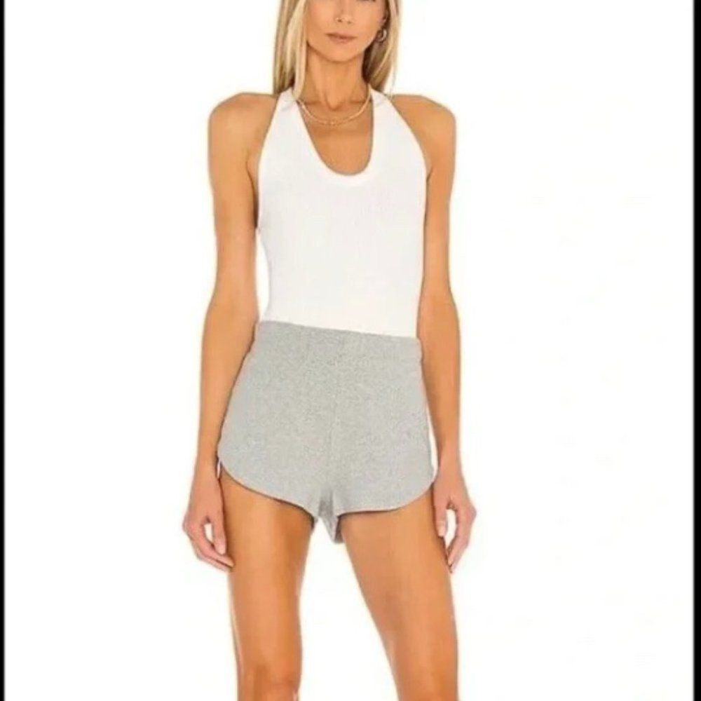 Free People Movement Luxe Ribbed Shorts   